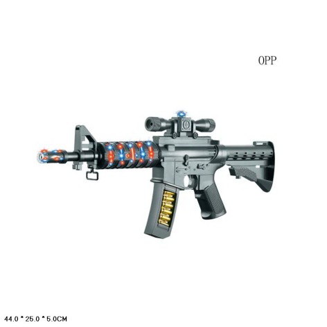 Оружие Батарь. свет, звук, п/е 44*25*5см 