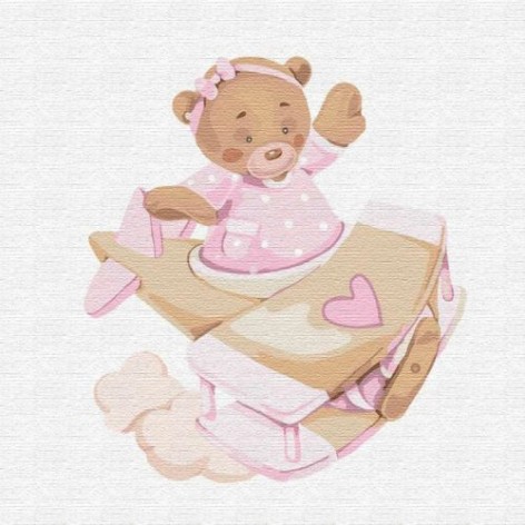 Картина по номерам "Расправив крылья" ???