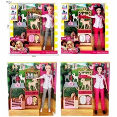 Кукла 29см FB112 с набором ферма 4в.кор.33*7*29 