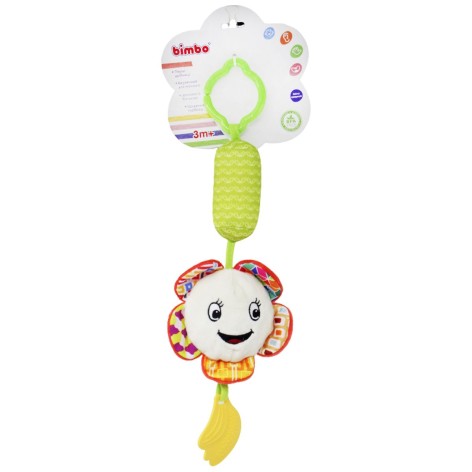 Брязкальце м'яке з прорізувачем 