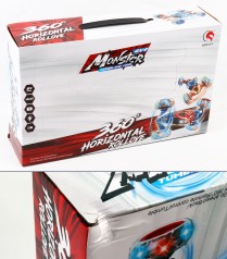 УЦЕНКА 30% Р.У трюковый вездеход 2 цвета, аккумулятор 6 V, свет, звук, в кор. 