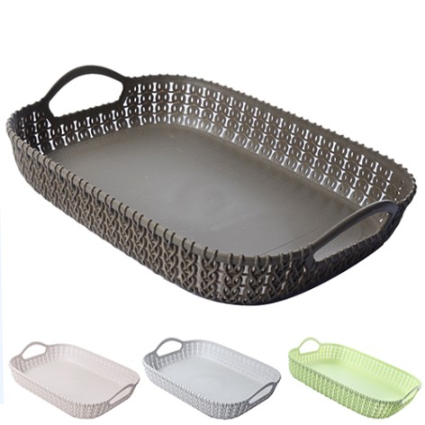 Корзина ажурна з ручками M 30*23*5.5см R85443-M 