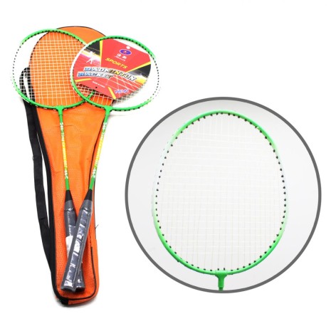 Ракетки для бадмінтону, зелений.