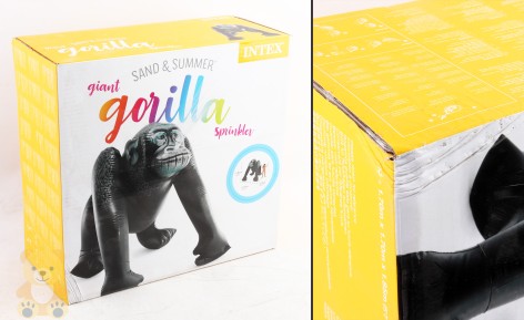 УЦЕНКА 10% Ігровий центр надувн. Горилла з розпилювачем 170*170*185см 