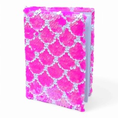 Блокнот Паєтки 60 арк А6 рожевий