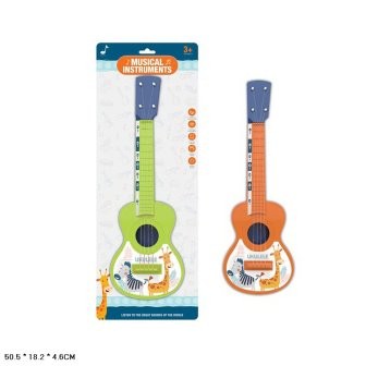 Гітара дитяча зі струнами 6822E 2 кольори лист 50,5*4,6*18,2