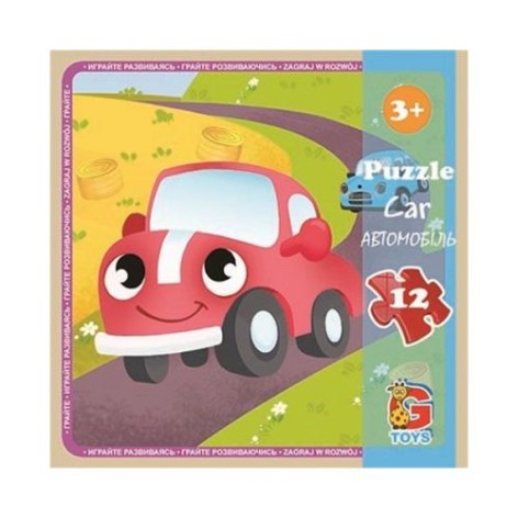 Пазли "Транспорт", (машина), 12 елементів