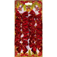 Набор бантиков 12шт красных 2035 года //