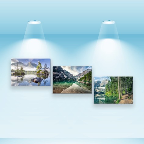 Набор постеров Riviera Blanca Горное зеркало (PS-036) 3 шт в наборе