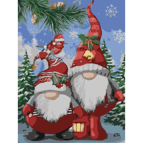 Картина по номерам Strateg 