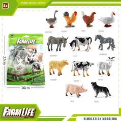 Набір тварин в п/е  /150/