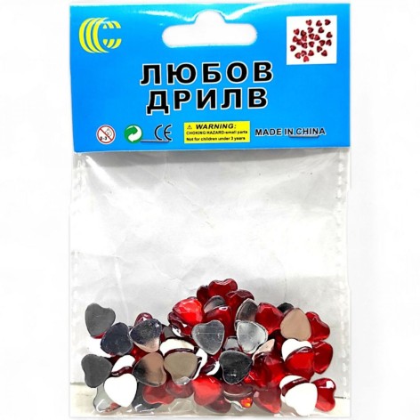 Набор для декорирования изделий "Сердечки"