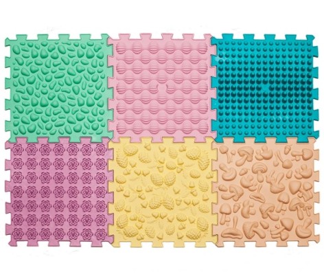 Масажний килимок-пазл Ортек 