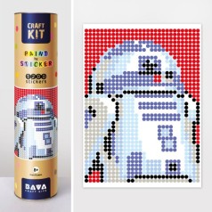 Картина за номерами з наклейками 