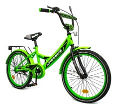Велосипед детский 2-х колес.20'' 212005(1 шт)Like2bike Sky, салатовый, рама сталь, со звонком, руч.тормоз, сборка 75%
