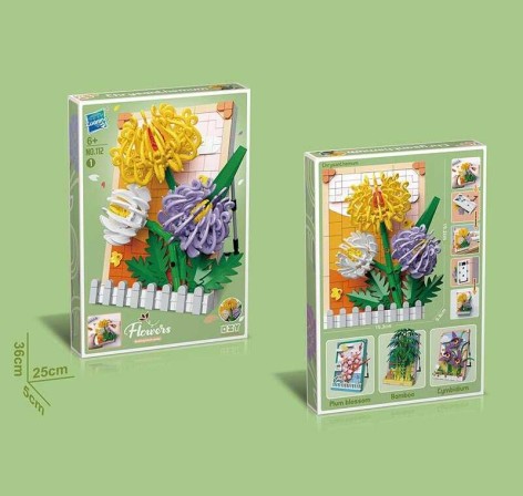 Конструктор “Картина з квітами”, в кор. 