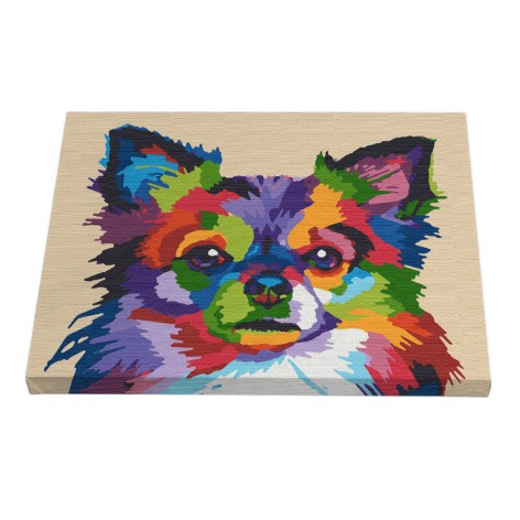 Картина по номерам Riviera Blanca "Песик" 40x50 см (RB-0046)