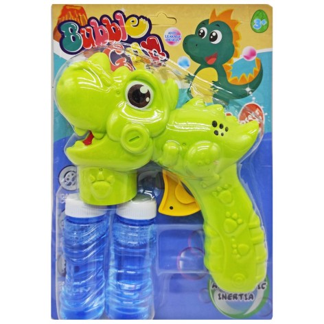 Дракончик-пузирятор з мильними бульбашками, зелений