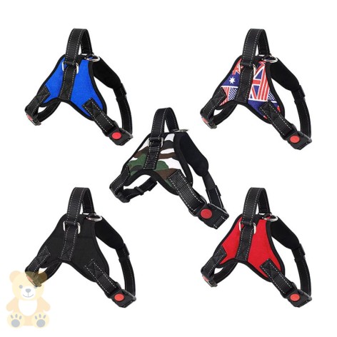 Регулируемая шлейка для собак с защитным замком M 702