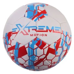 Мяч футбольный №5, Extreme Motion, голубой