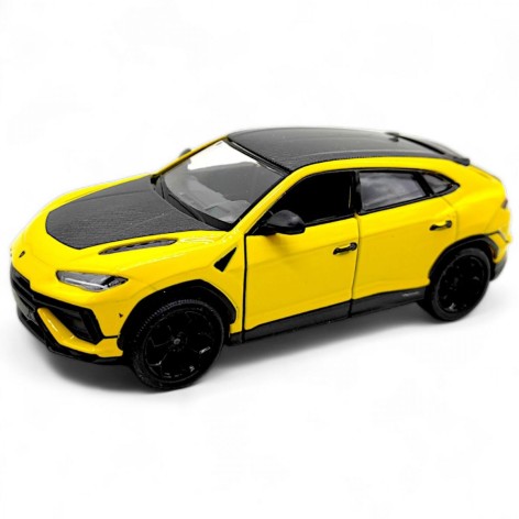 Машинка металлическая "Lamborghini Urus", желтая.