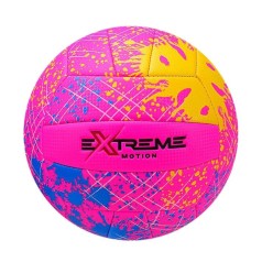 М'яч волейбольний Extreme Motion, PU, 280 г розовий