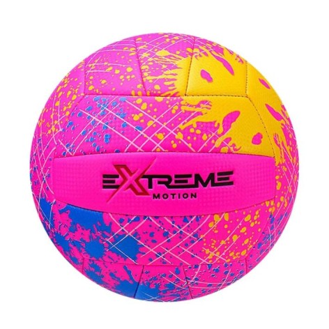 Мяч волейбольный Extreme Motion, PU, 280 грамм розовый