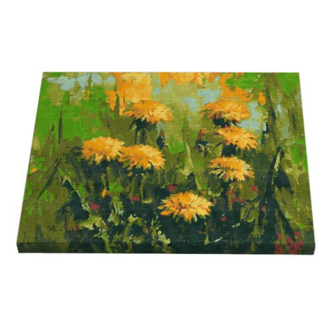 Картина за номерами Riviera Blanca "Кульбабки" 40x50 см 24 кольори (RB-0247)