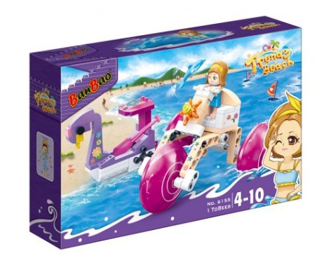 Дитячий конструктор BanBao "Ігри на воді" 135 деталей (135 ел)