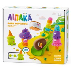 Меганабор самозатвердевающего пластилина ЛИПАКА – ФАЙНЕ МОРОЗИВО