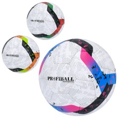 Мяч футбольный размер 5, Prsima ПУ, ручная работа, 32 панели, 410-430г, 3 кол, в пак.