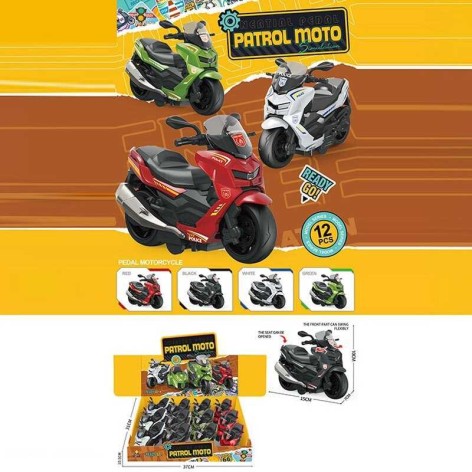 Мотоцикл, інерція /24/288/12шт в кор.