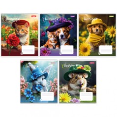 А5/12 лін. 1B Charming companions, тетрадь учнів. 25 шт в уп. //