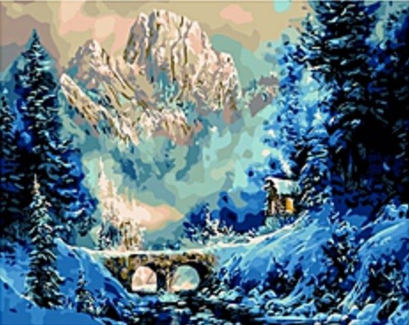 Алмазна мозаїка за номерами 300EZ 40*50 