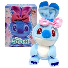 М&rsquo;яка іграшка-брелок, герой-сюрприз "Стіч / Stitch", висота: 19 см, іграшка-сюрприз, металеве кільце, в пакеті, в коробці