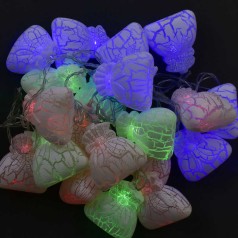 Гірлянда світлодіодна Мішечки 20 лампочок, 5 метрів, мультиколор 24*18*8 см