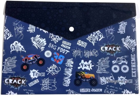 Папка з кнопкою А4+ Р0204