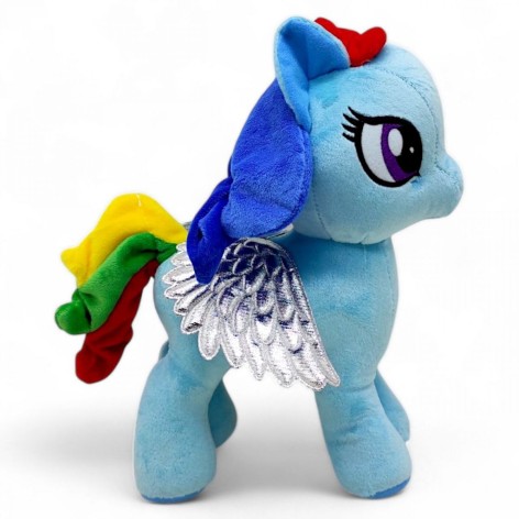 Мягкая игрушка "Принцесса единорог" (голубой)
