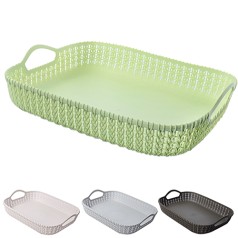 Корзина ажурна з ручками XL 36*28*6см R85443-XL 