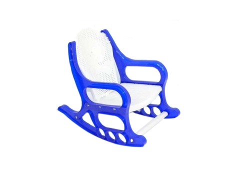 Дитяче крісло гойдалка Синє