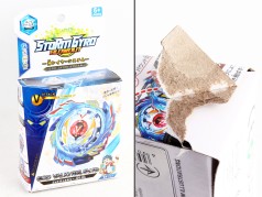 УЦЕНКА 30% Гра BBL, дзига 5см (метал+пластик), на запуску, 9 видів, в кор-ці, 12-21,5-5см 