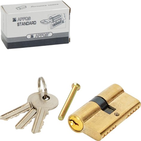 Цилиндровый механизм (сердцевина) замка 60мм AP-60