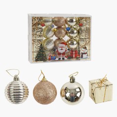 Новорічні ялинкові прикраси A-Toys 20 штук (C67342)