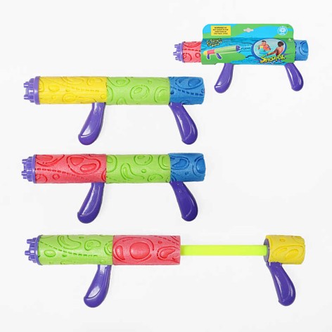 Водний насос МІКС ВИДІВ, довжина 32 см, механічний принцип роботи, м'яка поролонова поверхня, на листі  /96-2/