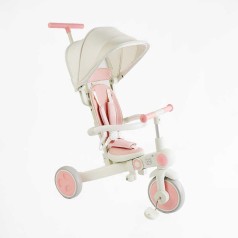 Велосипед-трансформер 3-х колесный "Best Trike" материал рамы - нейлон, переднее колесо EVA 10", задние колеса EVA 8", родительская ручка, в коробке