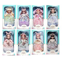 Кукла 29см, шарнирная, 8 видов, в кор-ке, 18-35-6см 