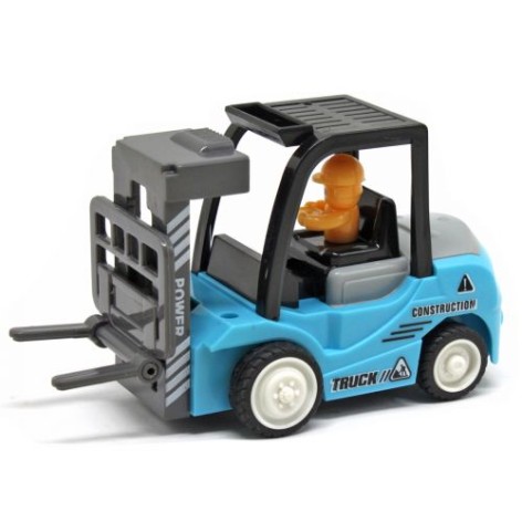 Погрузчик инерционный, голубой