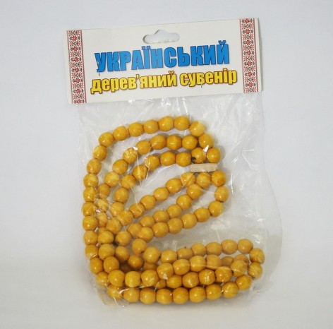 Намисто з дерева