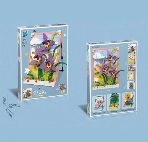 Конструктор “Картина з квітами”, в кор. 