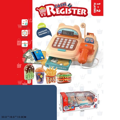 Кассовый аппарат CF8235 с набором батар.муз.свет.кор.33*13*16 